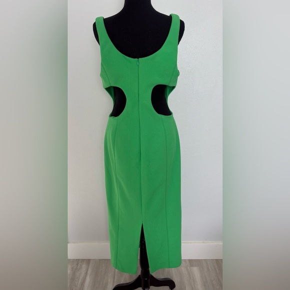 MISHA COLLECTION Coretta Bonded Midi green Dress sz XL - Picture 6 of 14